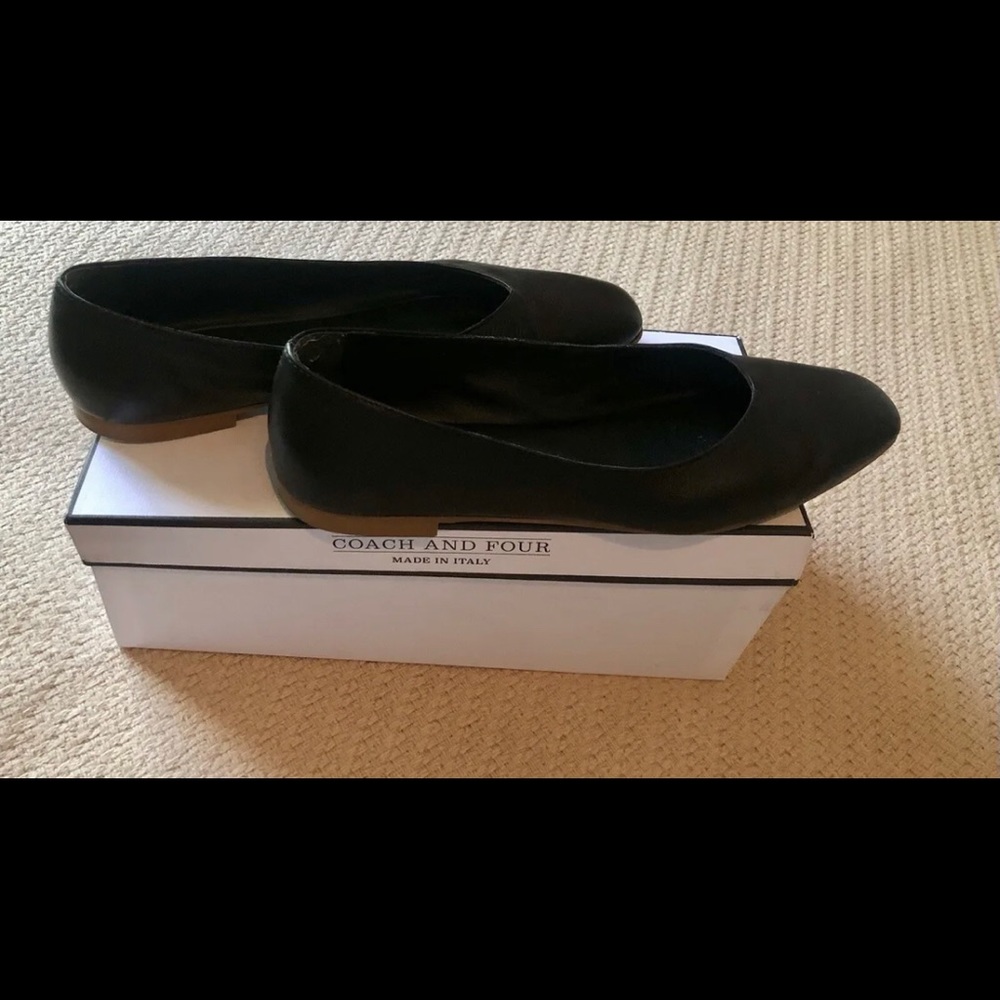 Coach and Four Avio Ballet Flats